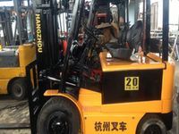 【转让3吨杭州内燃二手叉车,配置490发动机升高4米,杭州二手电动叉车】 - 处理网